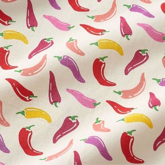 PAPER SOURCE Too Hot to Handle Hot Stuff Coming Through Gift Apron - Picture 3 of 8